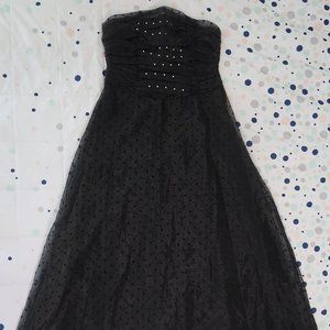 Renaissance Costume Dress Up Formal Black Dress